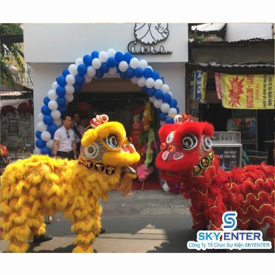Cho Thuê Lân Sư Rồng Sự Kiện Khai Trương Len Lẻn Lèn Len